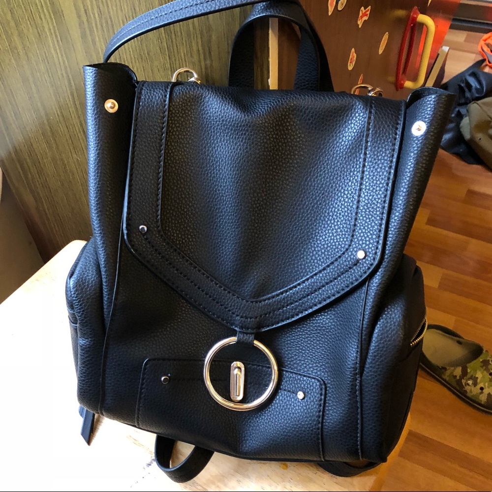 Zara Black Backpack